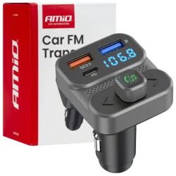 AMiO FM adó 2×USB-A 1×USB 12V 24V