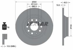 TEXTAR Féktárcsa tömör Ø300mm 92255403