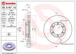 BREMBO féktárcsa 09. E167.10