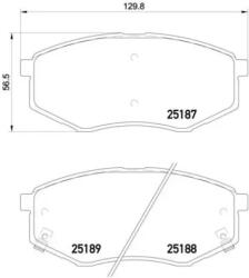 BREMBO fékbetét készlet P30 055X