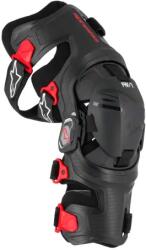 Alpinestars Térd ortózis RK-7 plazma, alpinestars (fekete/piros, L méret, 1 pár)