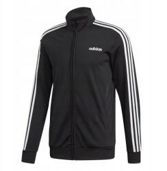 Adidas Essentials 3 Stripes Tt Tricot cipzáras férfi pulóver fekete L (DQ3070)