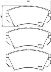 BREMBO fékbetét készlet, tárcsafék P59 055