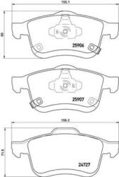 BREMBO fékbetét készlet, tárcsafék P23 155