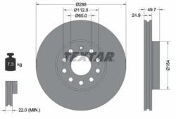 TEXTAR Féktárcsa szellőző Ø288mm 92120805