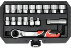 TOYA - SPLINE dugókulcs készlet 1/2", 3/8", 17db