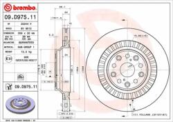 BREMBO féktárcsa 09. D975.11