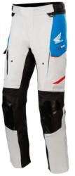 Alpinestars ANDES DRYSTAR HONDA kollekciós nadrág, ALPINESTARS (világosszürke/fekete/kék/piros, M-es méret)