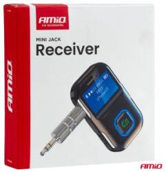 AMiO Bluetooth vevő mini-jack LCD