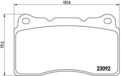 BREMBO fékbetét készlet P54 040