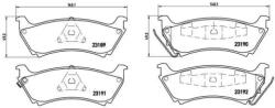BREMBO fékbetét készlet P50 040