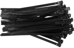 TOYA - Fekete kioldható kábelkötegelő 300x7.6mm 50ks