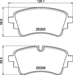 BREMBO fékbetét készlet P85185
