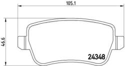 BREMBO fékbetét készlet, tárcsafék P23 102