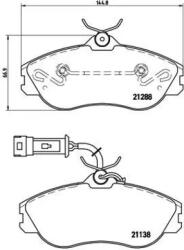 BREMBO fékbetét készlet, tárcsafék P85 018