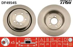 TRW Féktárcsa szellőző Ø354mm DF4954S