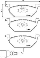 BREMBO fékbetét készlet, tárcsafék P85 072X
