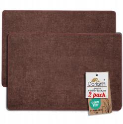 Dariana Előszobaszőnyeg 2 db 60x90 csúszásgátló DarianA Wool barna (A000010516)