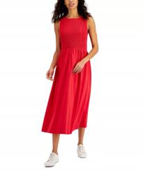 Tommy Hilfiger női ruha Smocked piros M