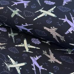  Jersey Airplanes navy digital print