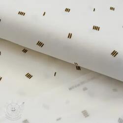  Szabadidő anyag fésült SOFT Stripes ecru