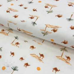  Jersey Safari off white design B digital print