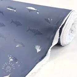  Vízálló Esőkabát Anyag Shark navy