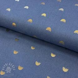  JEANS FOIL Rainbow indigo blue