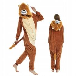  Oroszlán Onesie Pizsama Melegítő Jelmez Kigurumi M (PJ-21)