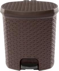 Cos de gunoi cu pedal Sterk Ratan Maro, 10L (13884-m) Cos de gunoi