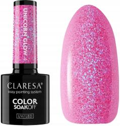 Claresa Hibrid lakk Unicorn Glow 4 5G Ragyogás Zökkenőmentes alkalmazás (5903819834406)