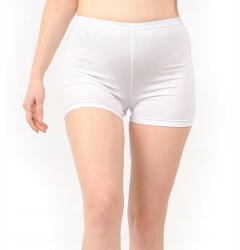LAEMI Rövidnadrág Kerékpáros Rövidnadrág pamut Lengyel leggings Rövidnadrág Fehér XXXL (597-3XL-BIALY)