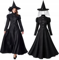 Korbi Boszorkány jelmez női varázslatos farsangi/halloween öltözet M (Korbi Czarownica M)