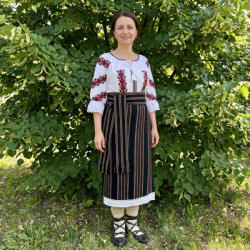 Ie traditionala Costum popular format din catrinta , brau si ie - Alexandra - ietraditionala - 439,00 RON
