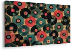 Dovido Tablou discuri de vinil retro - 40x30 - dovido - 92,53 RON
