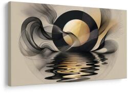 Dovido Tablou lună abstractă lângă apă - 30x20 - dovido - 30,58 RON