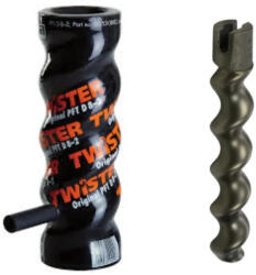 PFT Set Rotor + Stator PFT D8-2 PIN TWISTER NEGRU Black Mamba