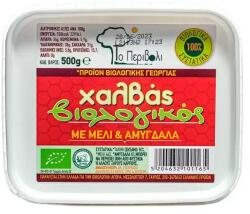 To Perivoli Halva BIO cu miere si migdale - 500g