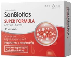 ACTIVLAB Complex cu 10 tulpini bacteriene SanBiotics Super Formula Activlab Pharma (40 capsule)