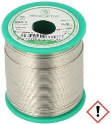 BROQUETAS Sârmă de lipit fără plumb 0, 8mm 0, 25kg (ECO5(SNAG0,3CU0.7) FLUX B2.1 0,8 250G)