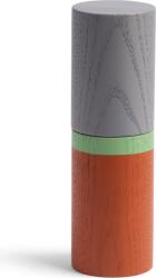 &K Amsterdam Solniță și piperniță Horizons 16 cm gri-portocaliu (SP001-3)