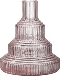 Kosta Boda Vază Pavilion 13, 4 cm, roz transparent (7042308)