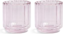 &K Amsterdam Pahare Tube 200 ml, roz, 2 buc (365-01) Pahar