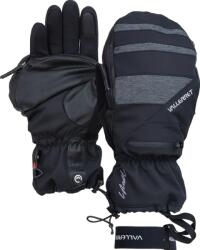 VALLERRET Skadi Zipper Mitt LRS: Black L (24SKD-BK-L)