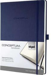 Sigel Conceptum exclusive hardcover midnight blue lined notebook A4 (SICO647)