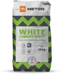 METON WHITE CEMENT GLETT fehér kül- és beltéri felületkiegyenlítő glettanyag - 5 kg (6312)