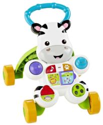 Mattel Carucior de mers Fisher-Price Zebra, activitati muzicale, pentru bebelusi de la 6 luni (28858793)