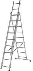 ZARGES Scara multifunctionala cu 3 segmente Zarges Classik 3 x 9 fokos buc | 5, 2 m | Aluminiu (21016172)