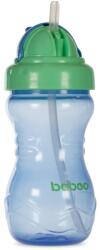 Baboo Cup with Silicone Straw biberon cu pai Blue, 9m+ 360 ml