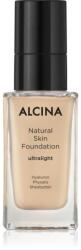 Alcina Natural Skin Foundation ultra könnyű make-up árnyalat Ultralight 35 ml